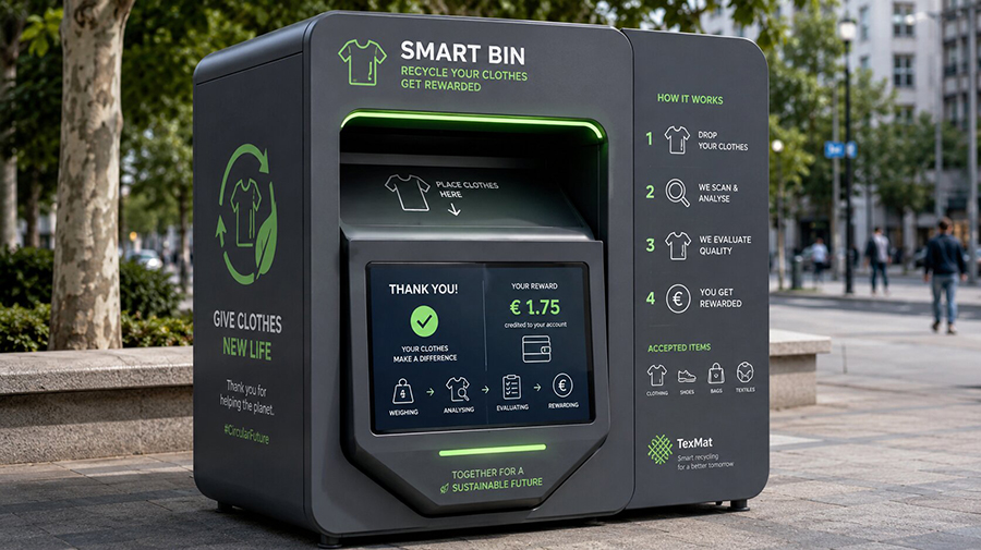 EU gaat inwoners betalen voor het recyclen van oude kleding via nieuw Smart Bin-project